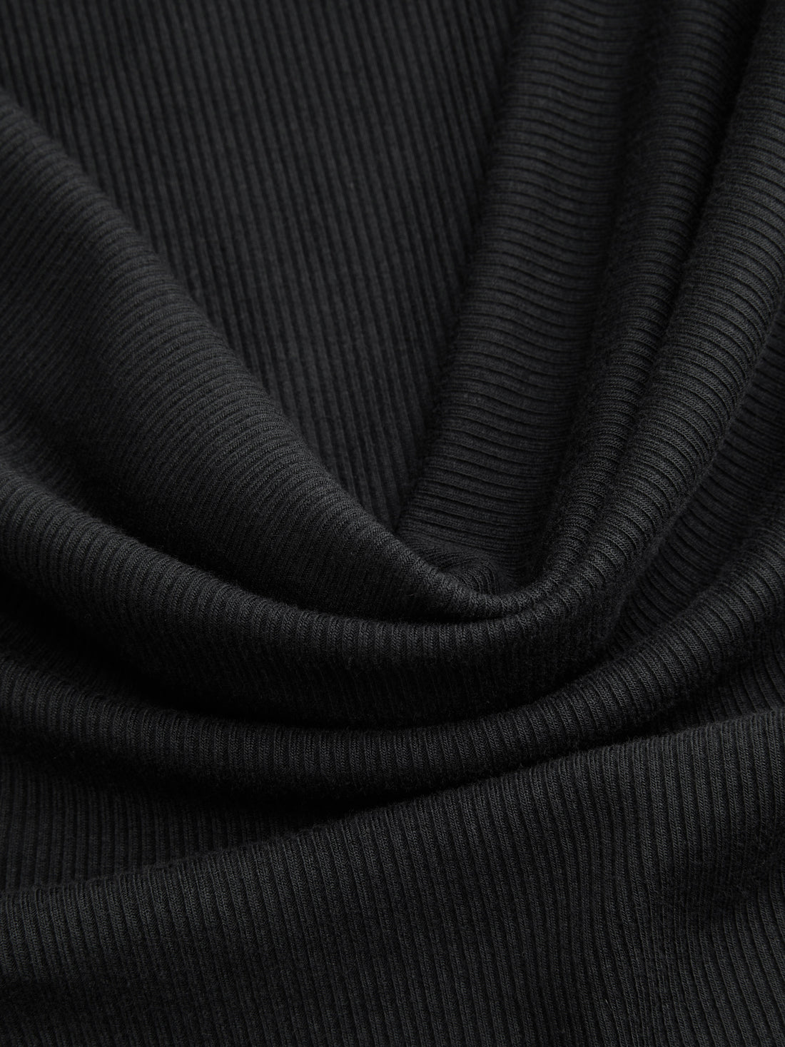 High Stretch Solid Cowl Neck Jumpsuits