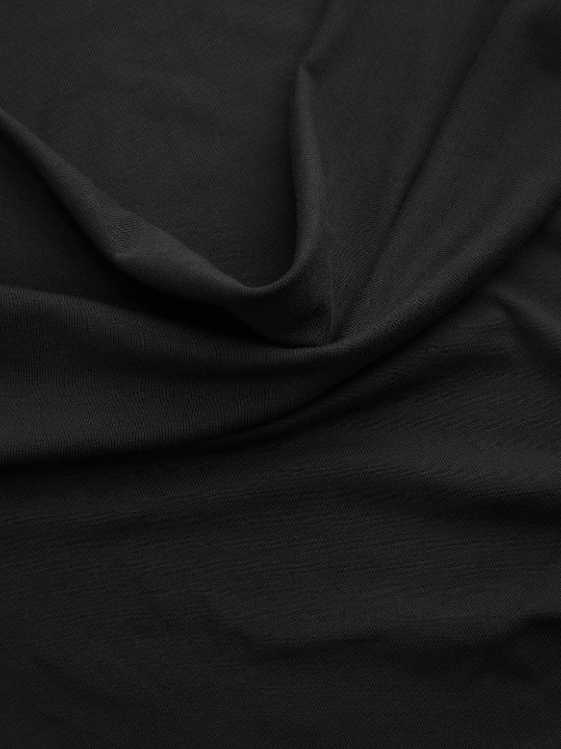 Cowl Neck Long Sleeve Stretchy Casual Top