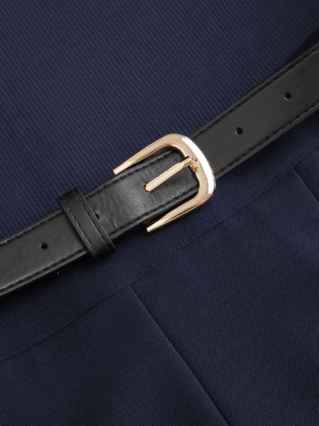 One Shoulder Belted Wide Leg Long Sleeve Jumpsuits