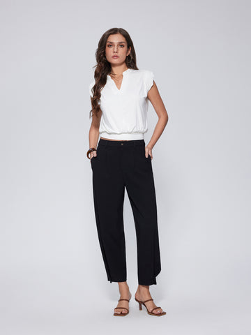 Pleated Front Trousers