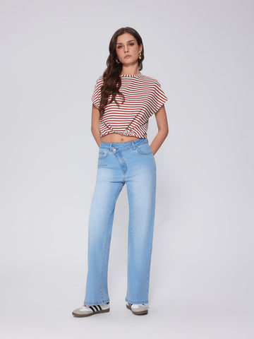 Wide-leg jeans